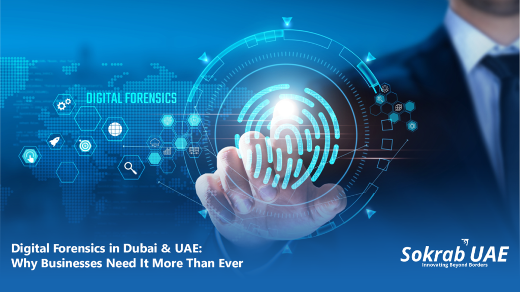 Forensic investigation services by Sokrab UAE