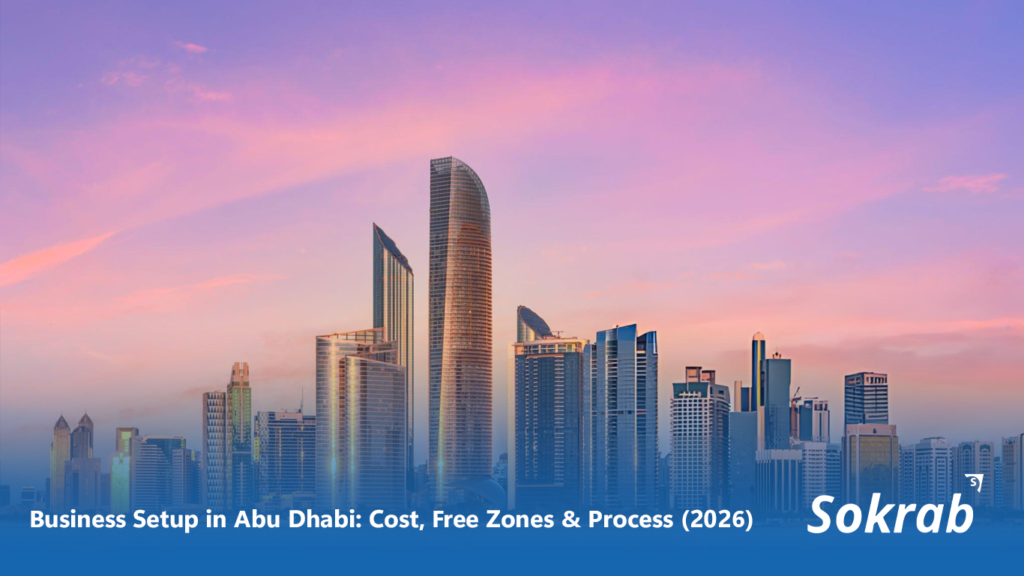 Infographic: Abu Dhabi Business Setup Process Flowchart