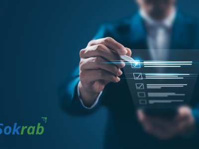 Business professionals networking at Sokrab UAE corporate event